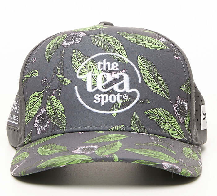 Charcoal Grey Trucker Hat on a white background